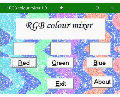 Wrote first program